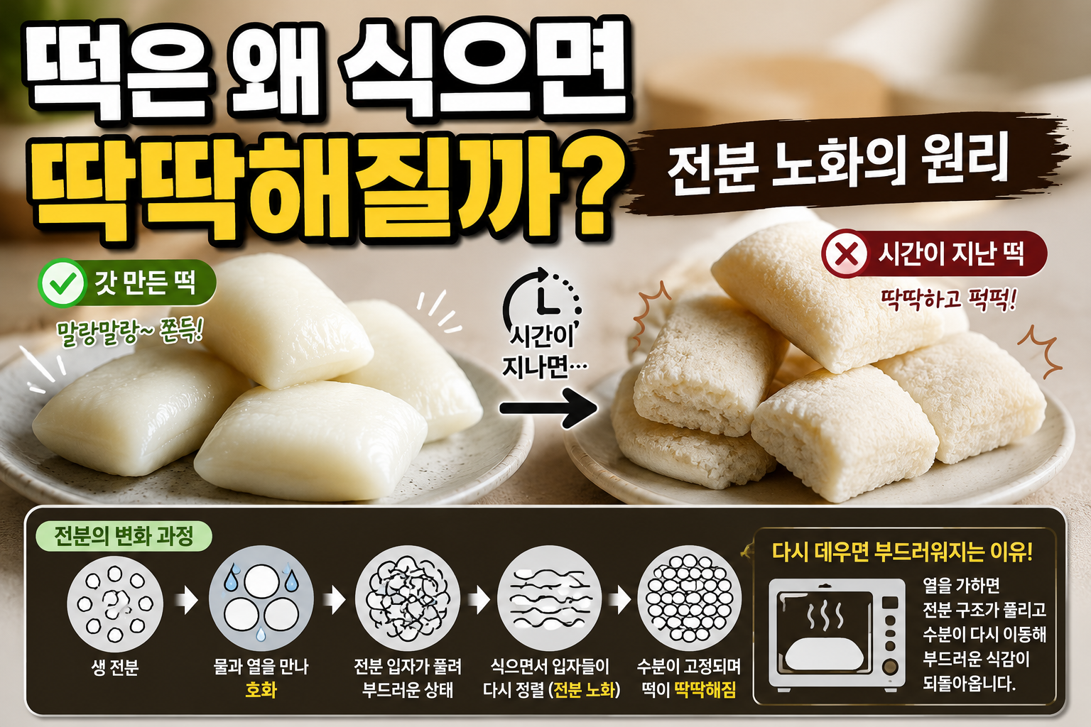 전분 노화의 원리 썸네일